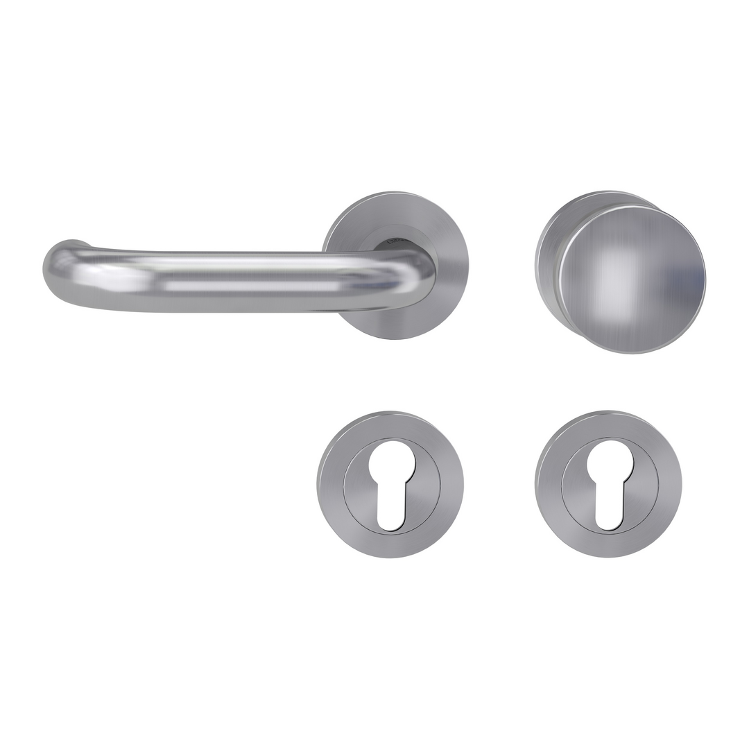 Rosettengarnitur ALESSIA PROFESSIONAL FEUERSCHUTZ, Schraubtechnik