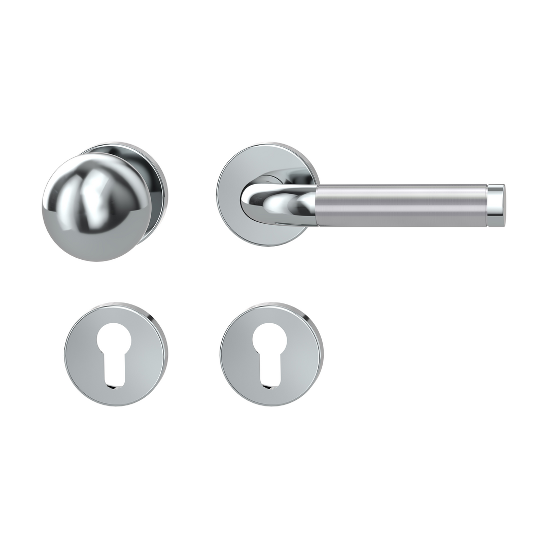 Rosettengarnitur ADINA, Cliptechnik