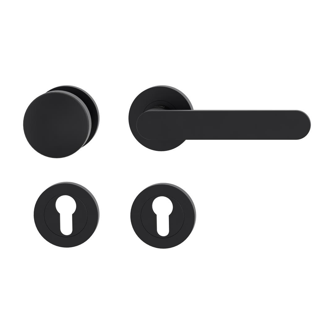 Rosettengarnitur AVUS, Schraubtechnik