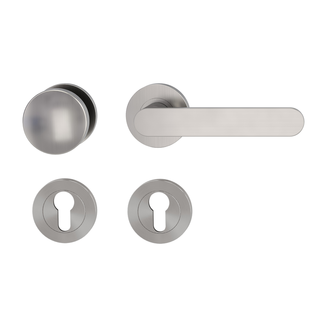 Rosettengarnitur AVUS, Schraubtechnik