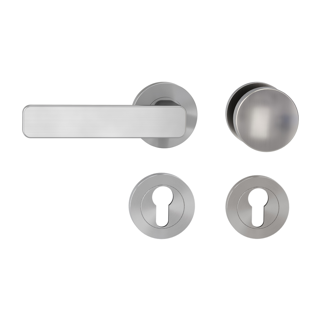 Rosettengarnitur MINIMAL MODERN by sieger design, Schraubtechnik