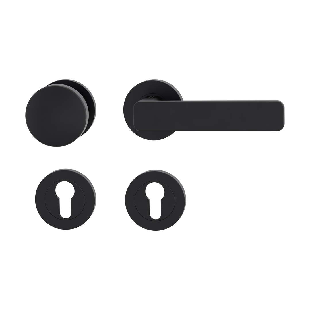 Rosettengarnitur MINIMAL MODERN by sieger design, Schraubtechnik