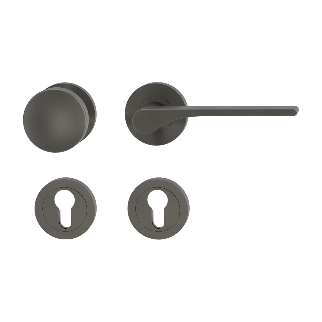 Rosettengarnitur LEAF LIGHT by sieger design, Schraubtechnik