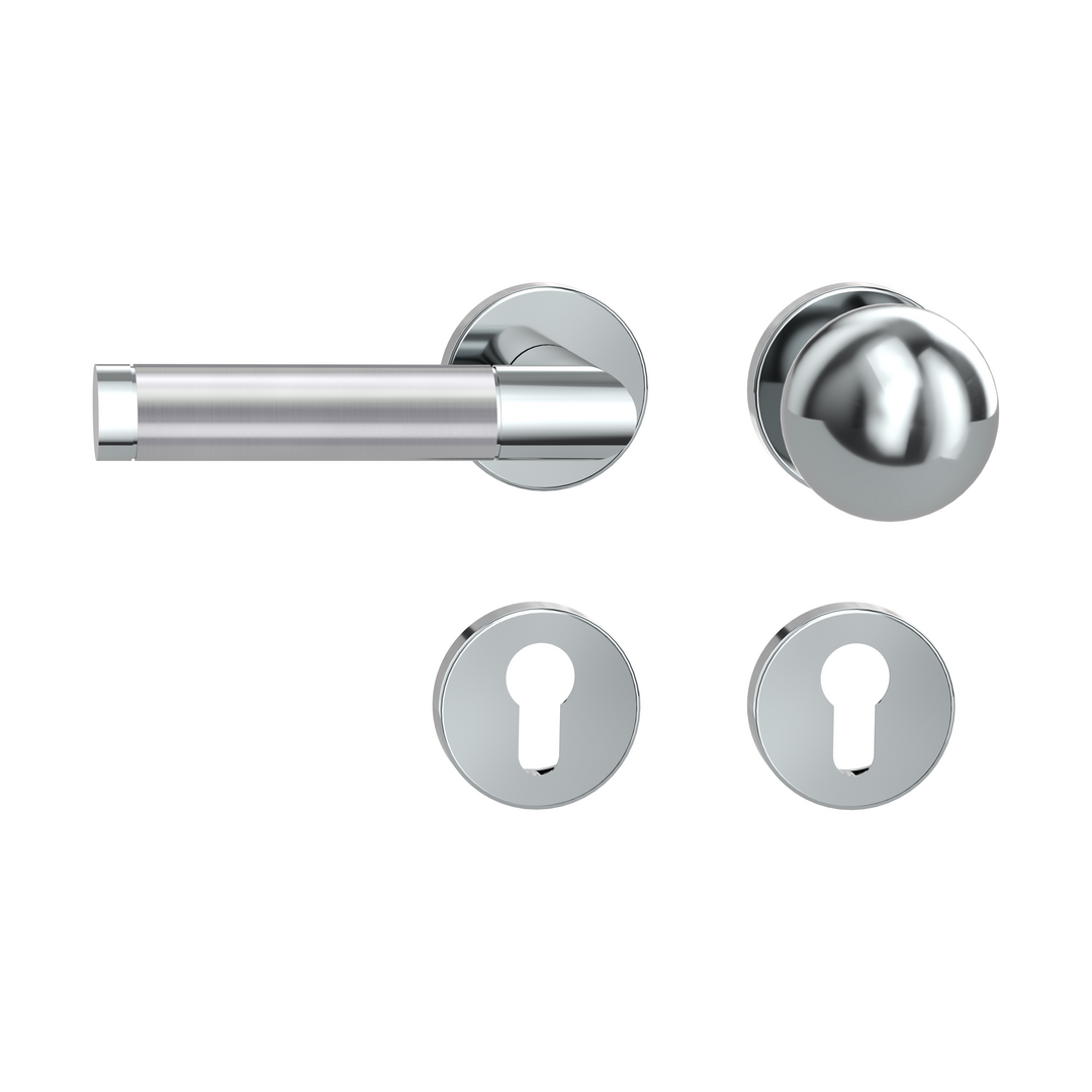 Rosettengarnitur LOREDANA, Cliptechnik