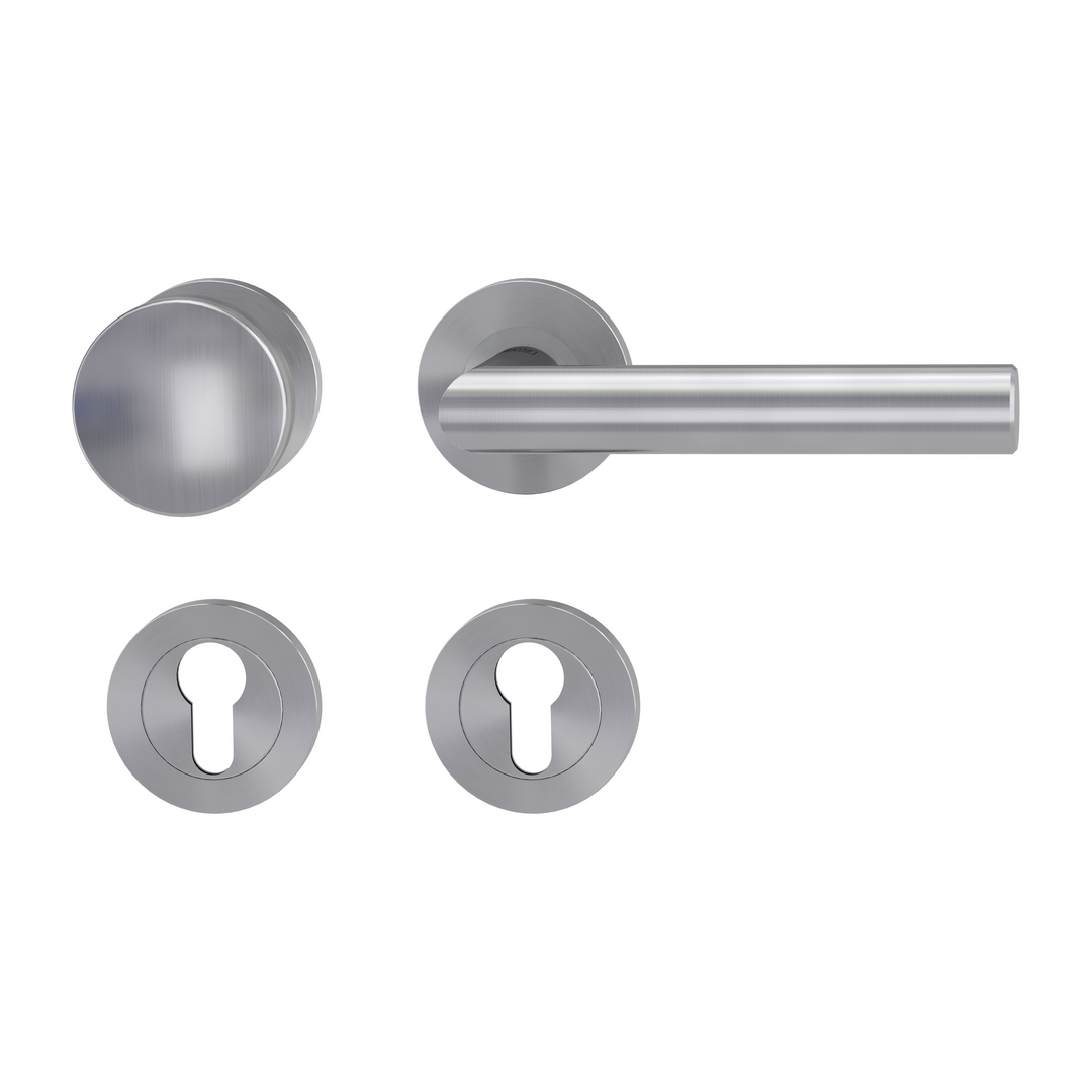 Rosettengarnitur LUCIA PROFESSIONAL FEUERSCHUTZ, Schraubtechnik