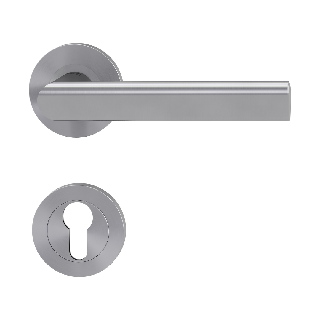 Rosettengarnitur TRI 134, Schraubtechnik