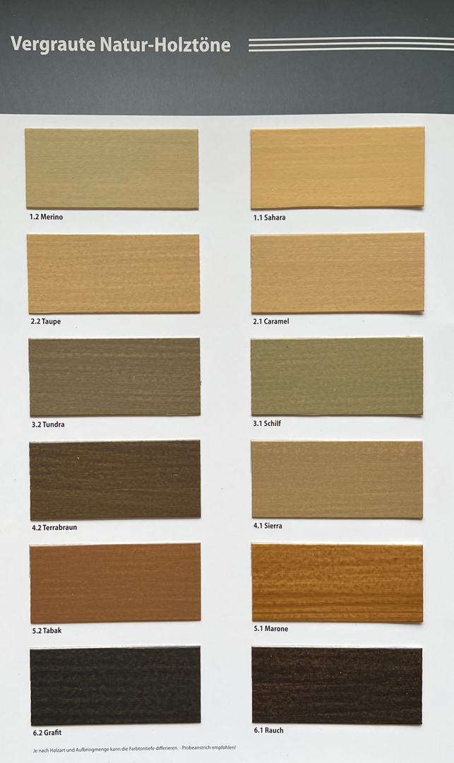 OUTDOORLASUR 5.15, für gehobelte Untergründe