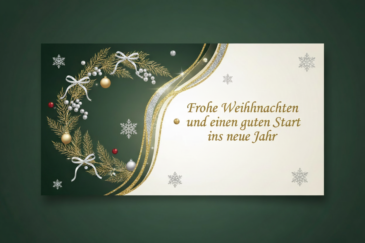 Betriebsferien bis zum 06. Januar 2026