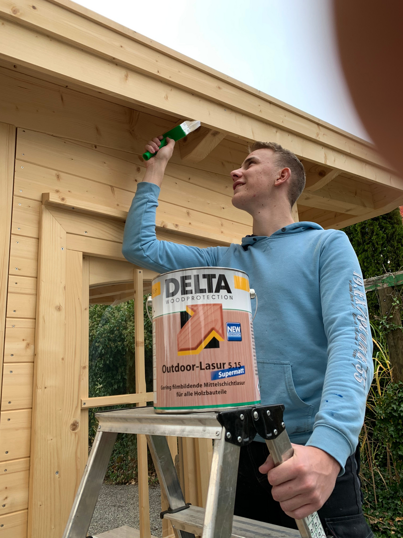 OUTDOORLASUR 5.15, für gehobelte Untergründe