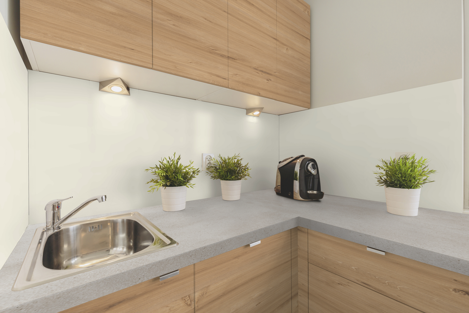 Arbeitsplatte Postforming 38356 Naturstein