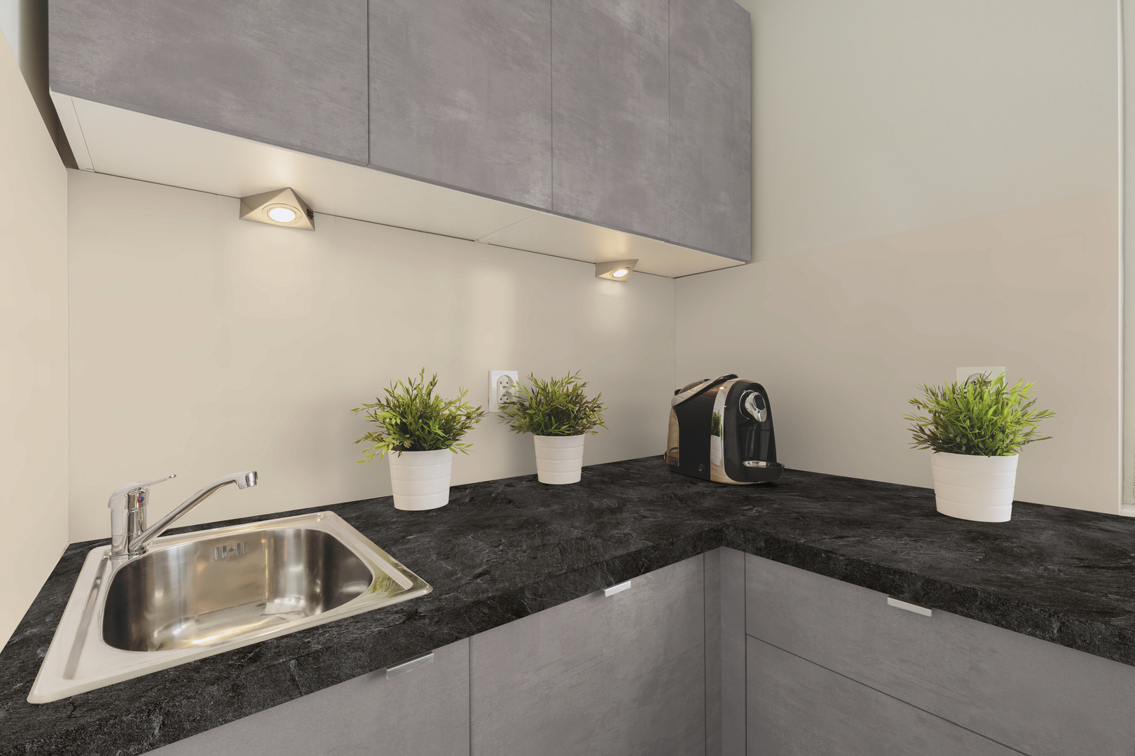 Arbeitsplatte Postforming 3953 Schiefer