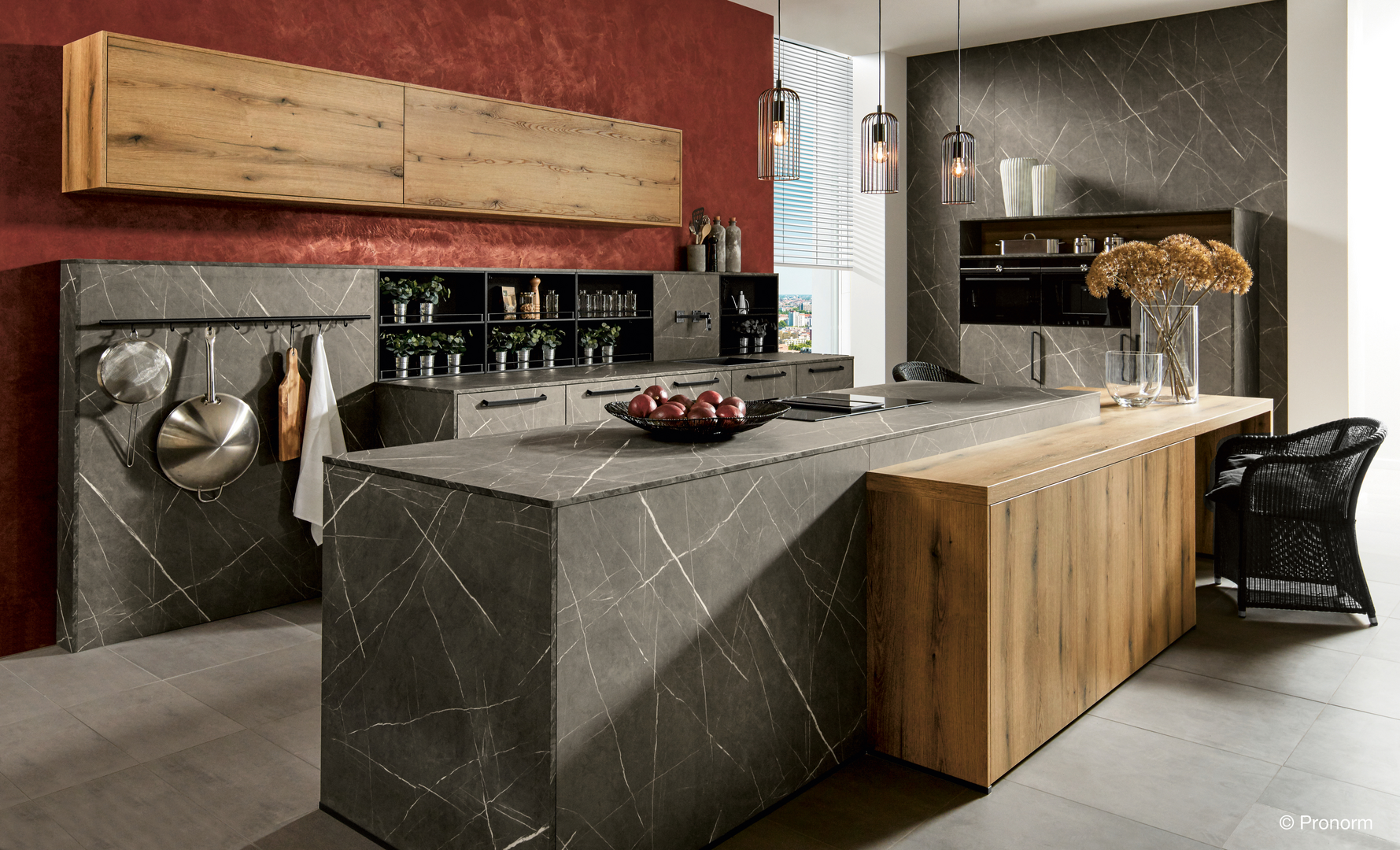 Arbeitsplatte Postforming K5574 Eiche Evoke sunset