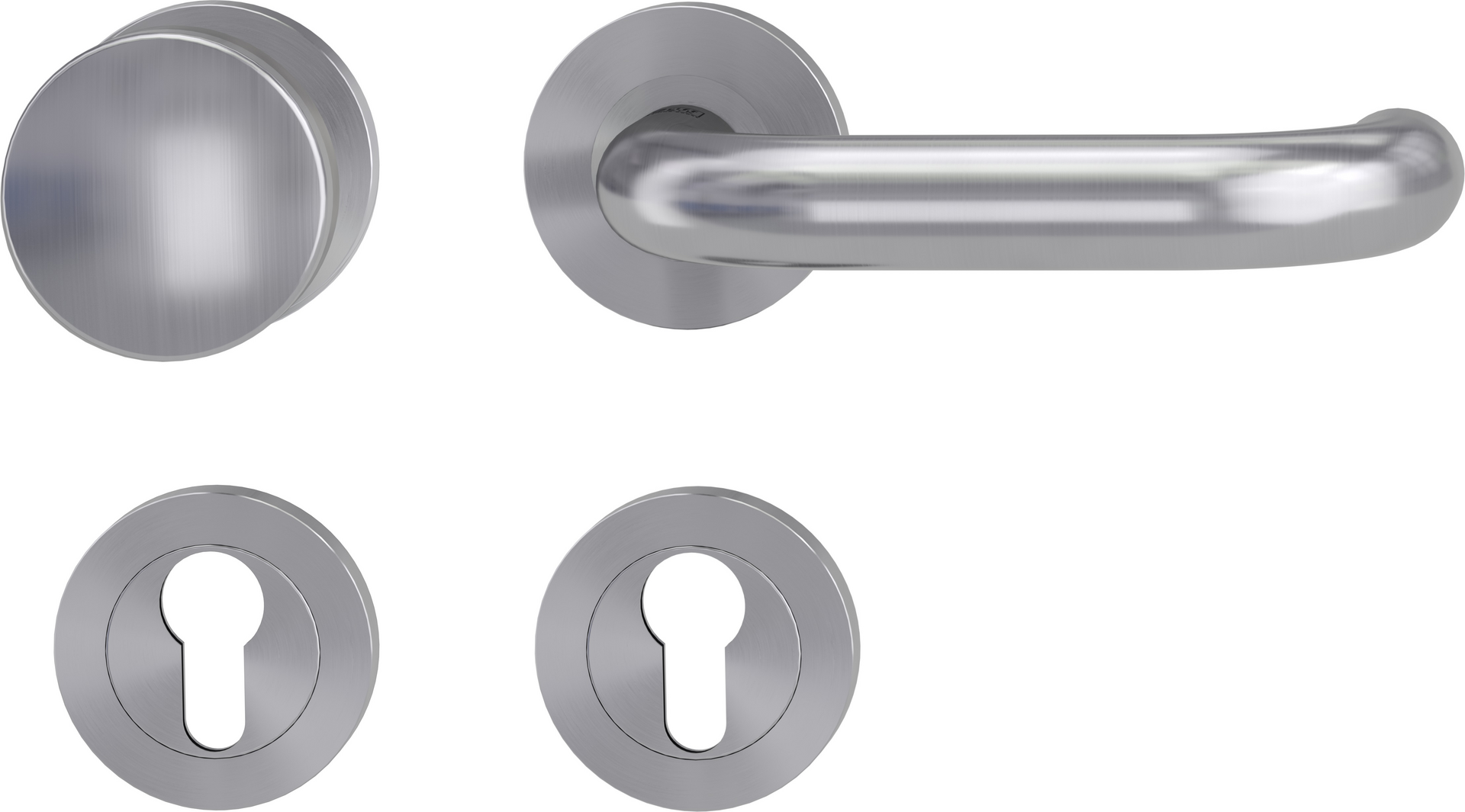 Rosettengarnitur ALESSIA PROFESSIONAL, Schraubtechnik