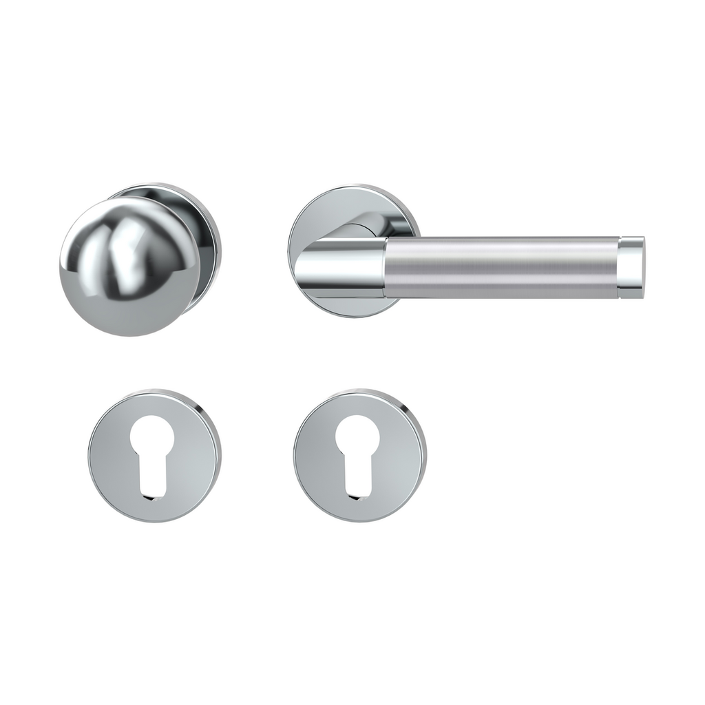 Rosettengarnitur CHRISTINA, Cliptechnik