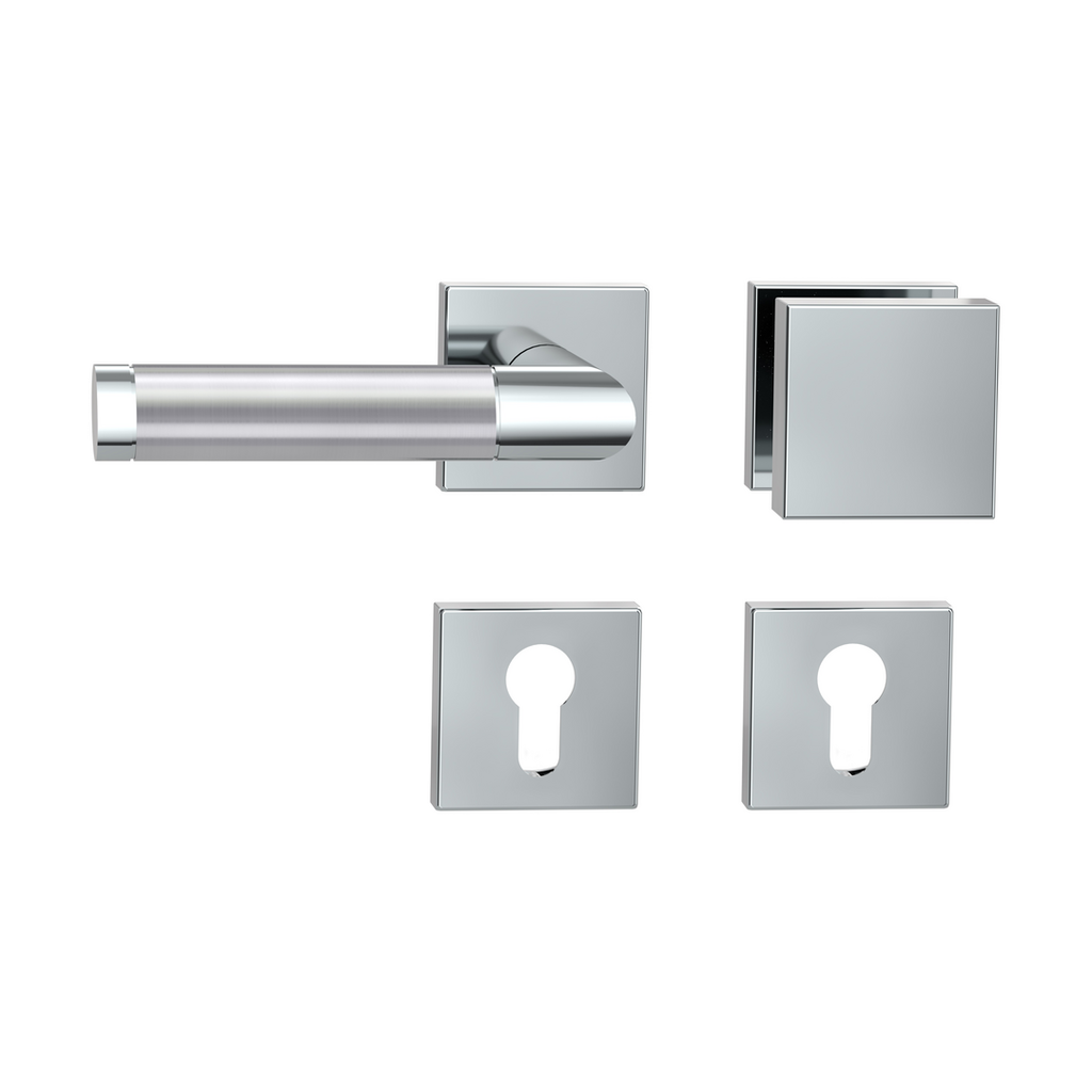 Rosettengarnitur CHRISTINA QUATTRO, Cliptechnik