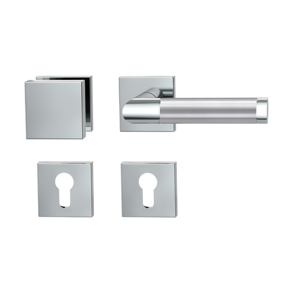 Rosettengarnitur CHRISTINA QUATTRO, Cliptechnik