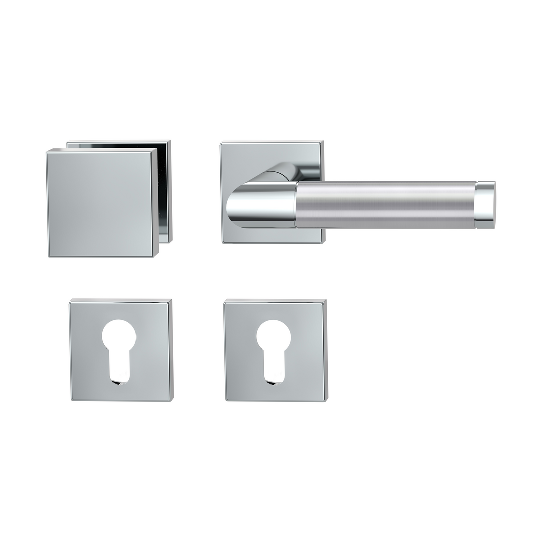 Rosettengarnitur CHRISTINA QUATTRO, Cliptechnik