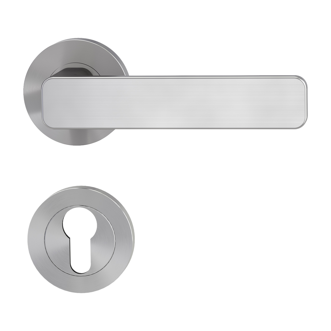 Rosettengarnitur MINIMAL MODERN by sieger design, Schraubtechnik