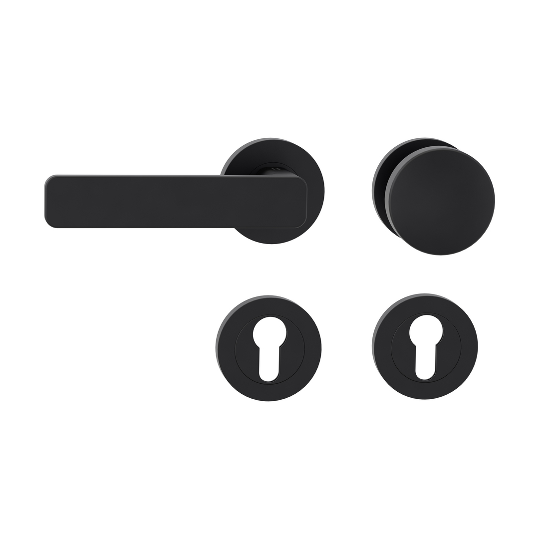 Rosettengarnitur MINIMAL MODERN by sieger design, Schraubtechnik