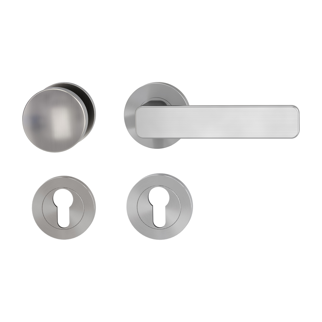 Rosettengarnitur MINIMAL MODERN by sieger design, Schraubtechnik