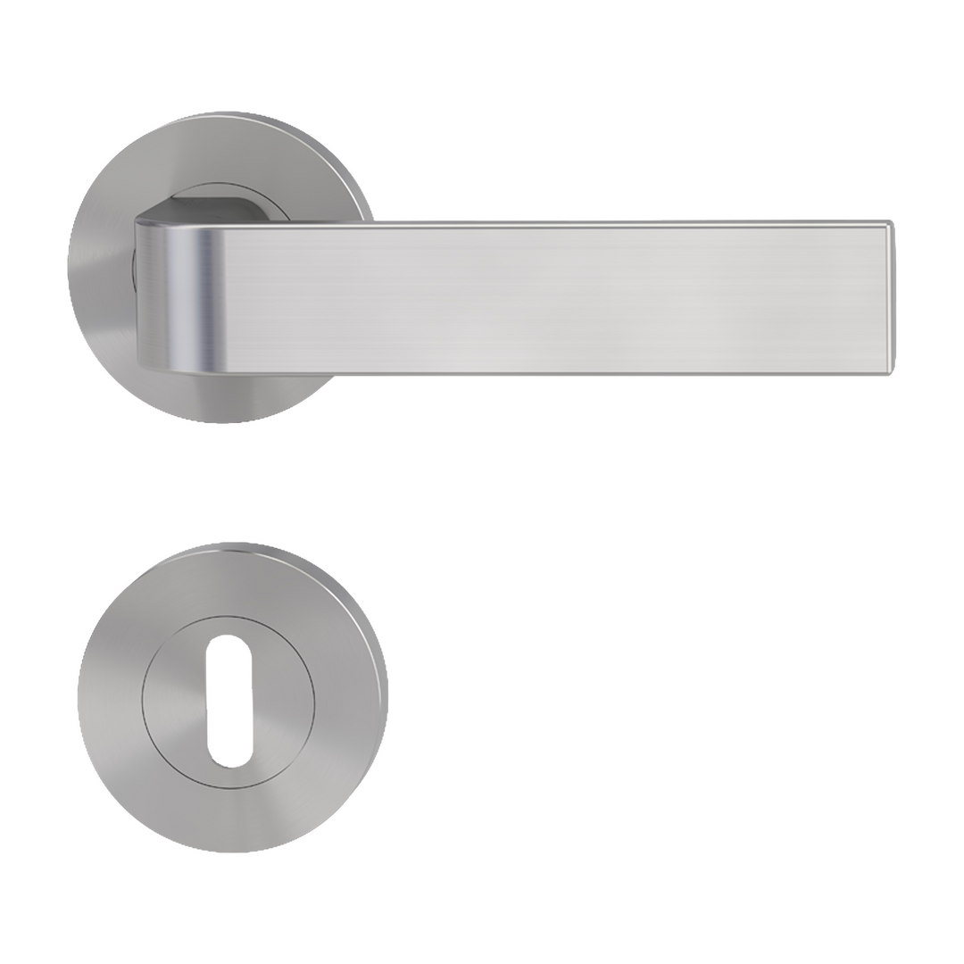 Rosettengarnitur GRAPH by sieger design, Schraubtechnik