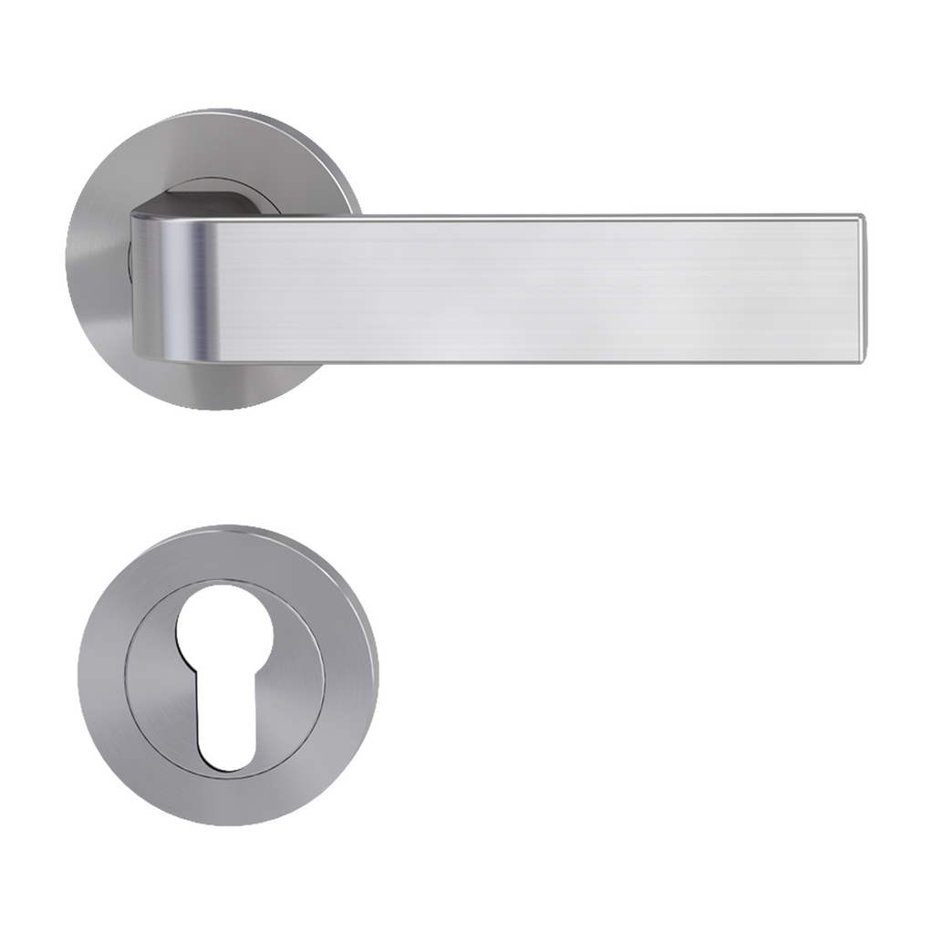 Rosettengarnitur GRAPH by sieger design, Schraubtechnik