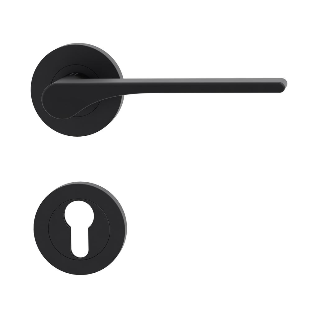 Rosettengarnitur LEAF LIGHT by sieger design, Schraubtechnik