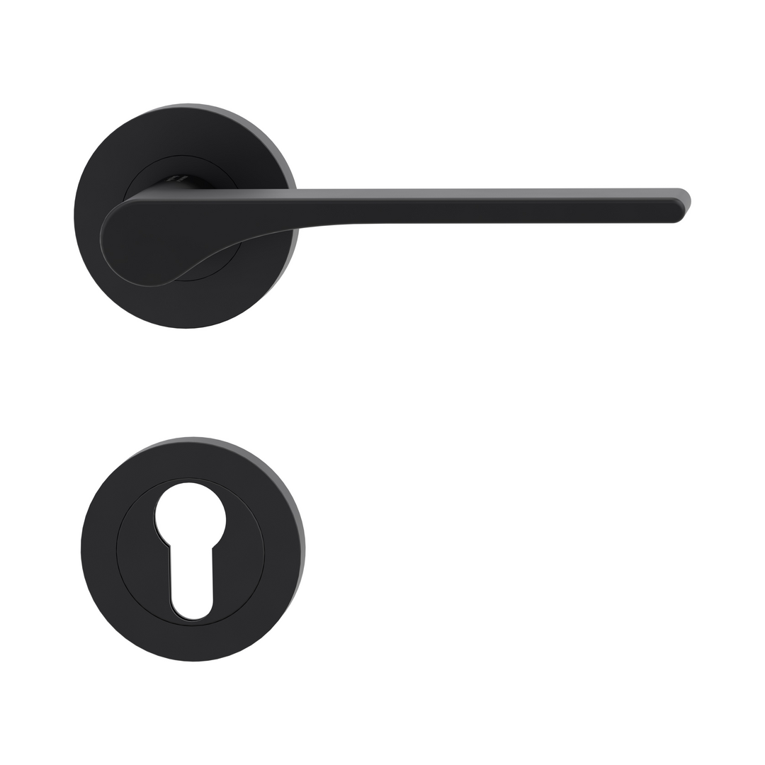 Rosettengarnitur LEAF LIGHT by sieger design, Schraubtechnik