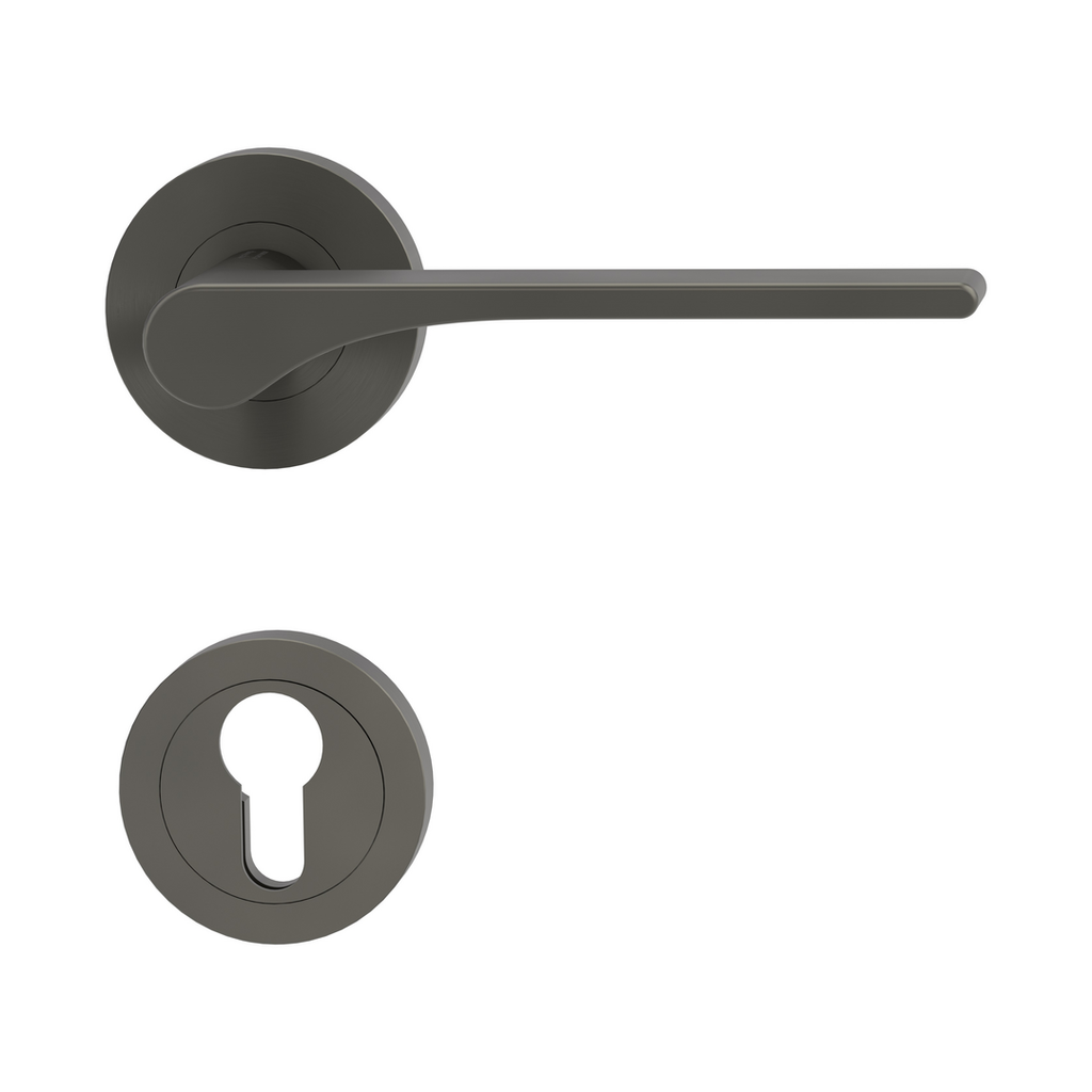 Rosettengarnitur LEAF LIGHT by sieger design, Schraubtechnik