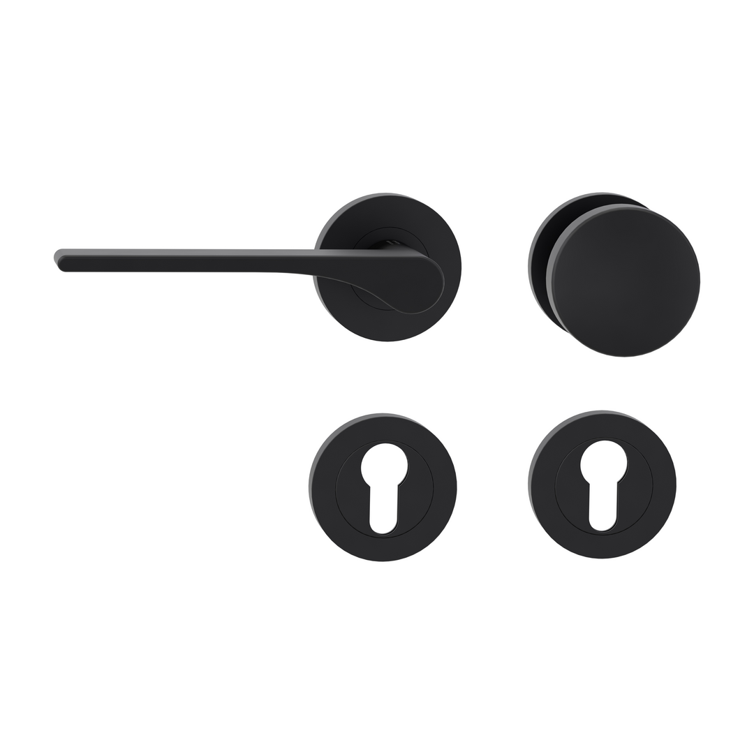 Rosettengarnitur LEAF LIGHT by sieger design, Schraubtechnik