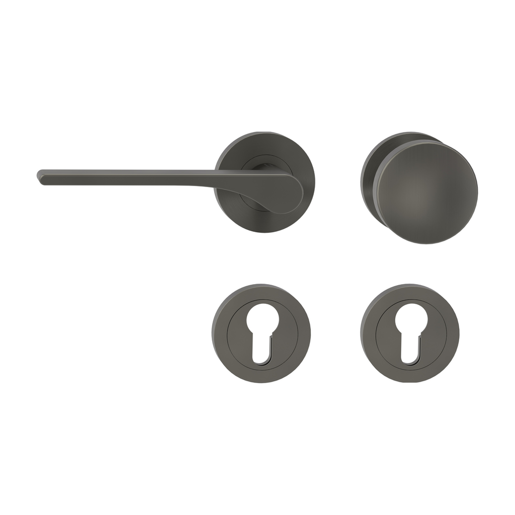 Rosettengarnitur LEAF LIGHT by sieger design, Schraubtechnik