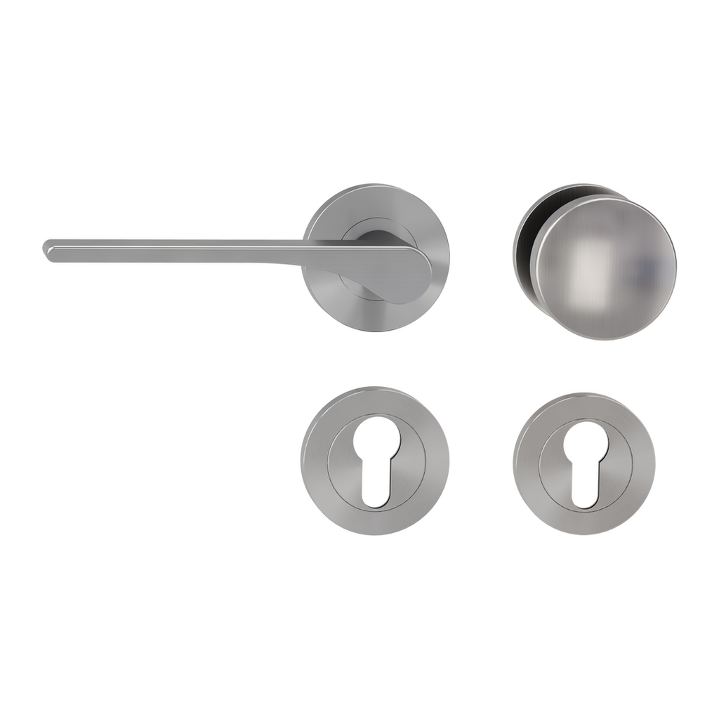 Rosettengarnitur LEAF LIGHT by sieger design, Schraubtechnik