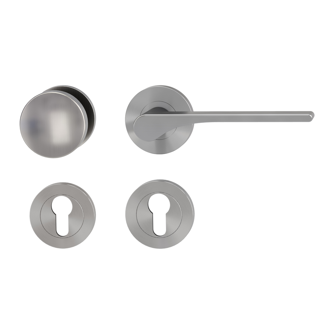 Rosettengarnitur LEAF LIGHT by sieger design, Schraubtechnik