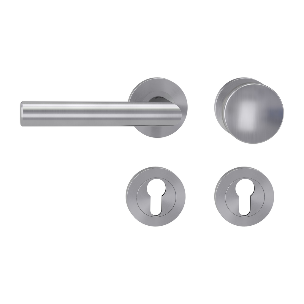 Rosettengarnitur LUCIA PROFESSIONAL FEUERSCHUTZ, Schraubtechnik