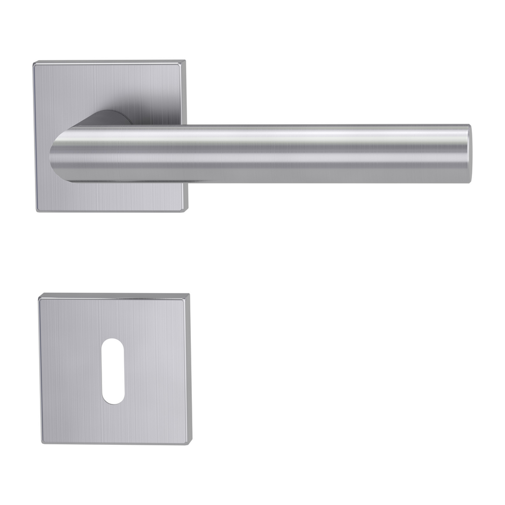 Rosettengarnitur LUCIA SQUARE, Cliptechnik