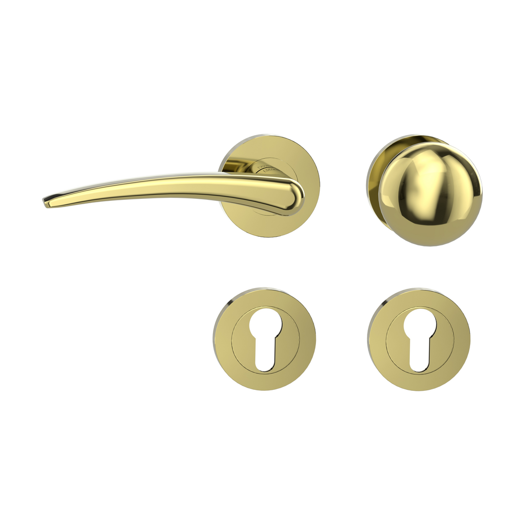 Rosettengarnitur MARISA, Schraubtechnik