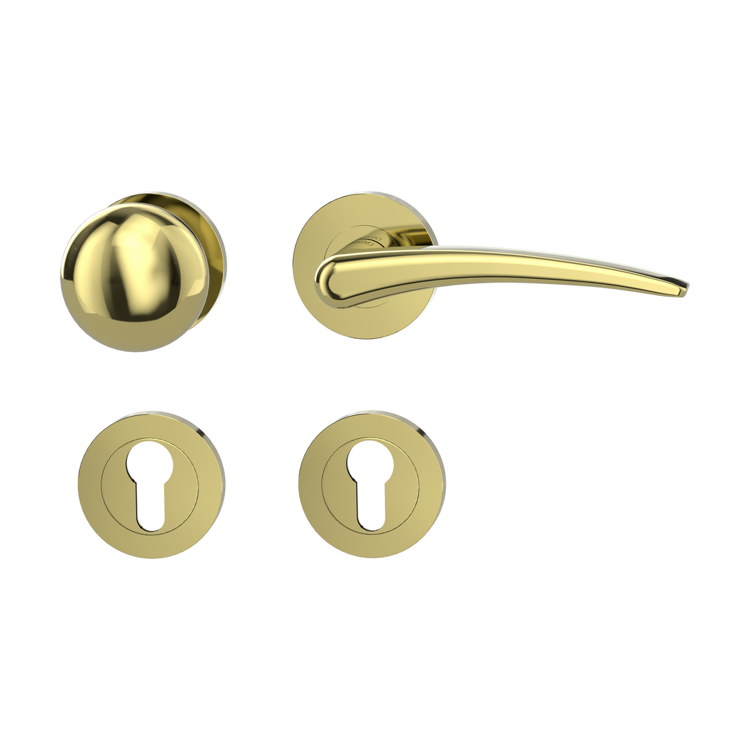 Rosettengarnitur MARISA, Schraubtechnik