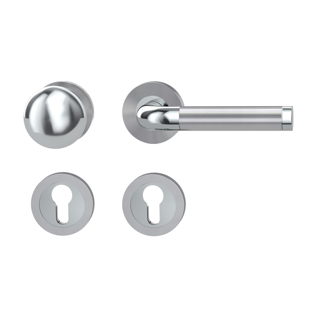 Rosettengarnitur SIMONA, Schraubtechnik