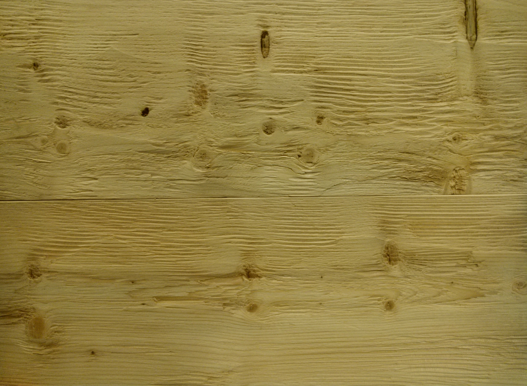 Retrotimber, Profilholz, Fichte, Oberfläche gehackt und gebürstet