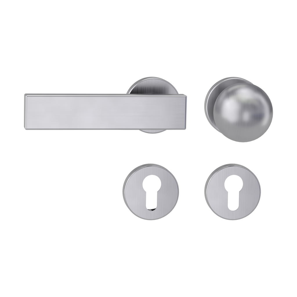 Rosettengarnitur CARLA, Cliptechnik