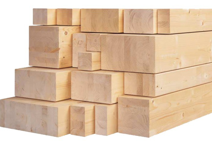 Brettschichtholz Stangenware nach DIN EN 14080:2013, 40 mm Lamelle