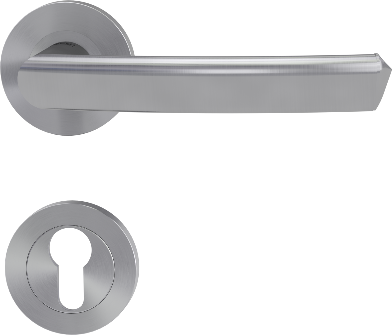 Rosettengarnitur CRYSTAL, Schraubtechnik