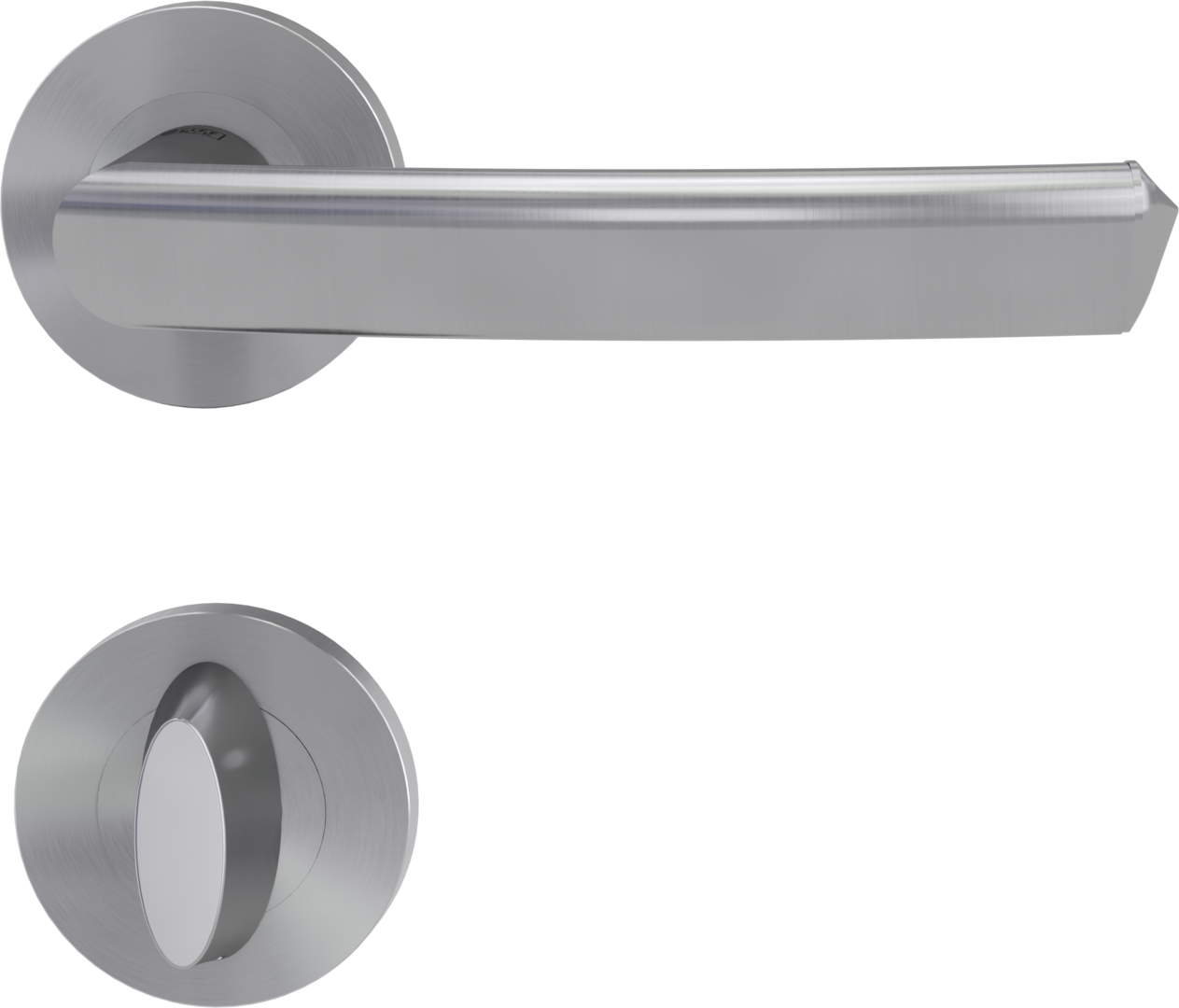 Rosettengarnitur CRYSTAL, Schraubtechnik