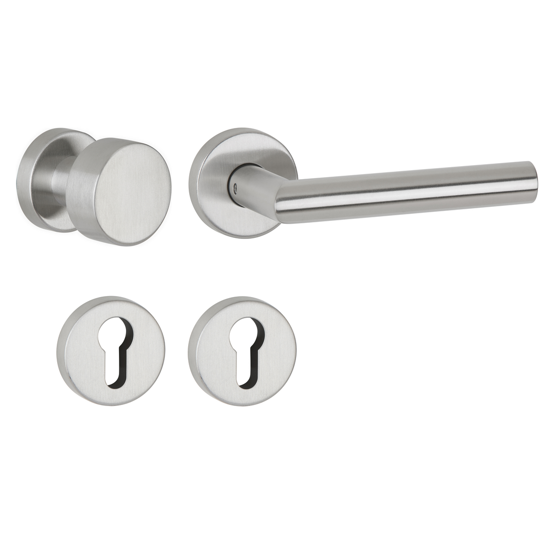 Rosettengarnitur Habis Basics L-FORM, Cliptechnik