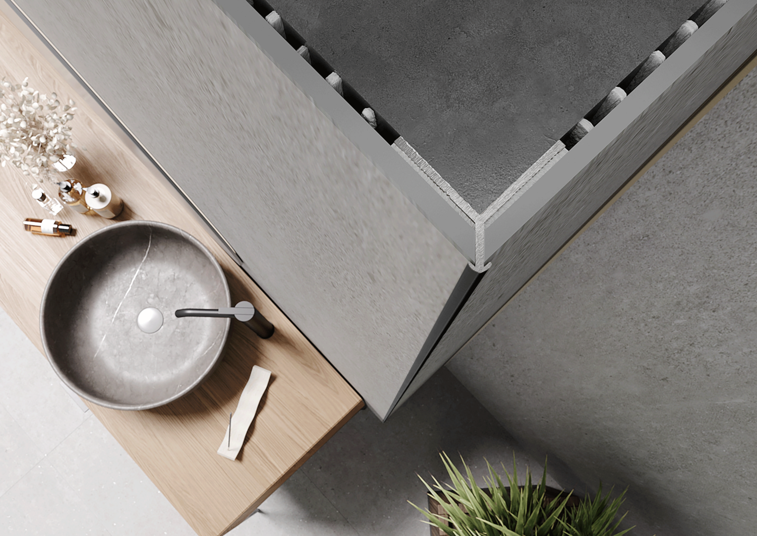 Profile für Wand-Designplatten W02-Serie